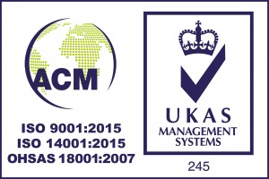 ISO 9001:2015 - Quality Management System Certification, ISO 14001:2015 - Environmental Management System Certification, BS OHSAS 18001:2007 - Occupational Health and Safety Management System Certification, Audited by ACM