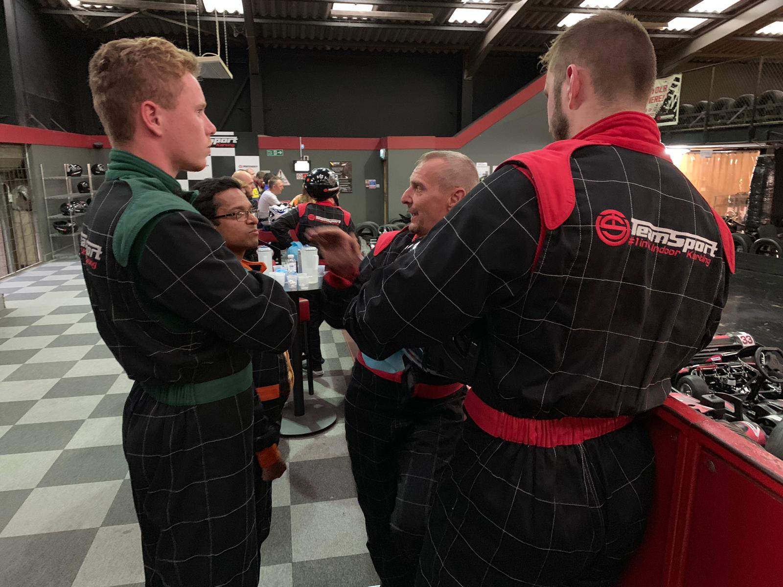 Go-Karting Event - Quantity Surveying & Project Management Ltd